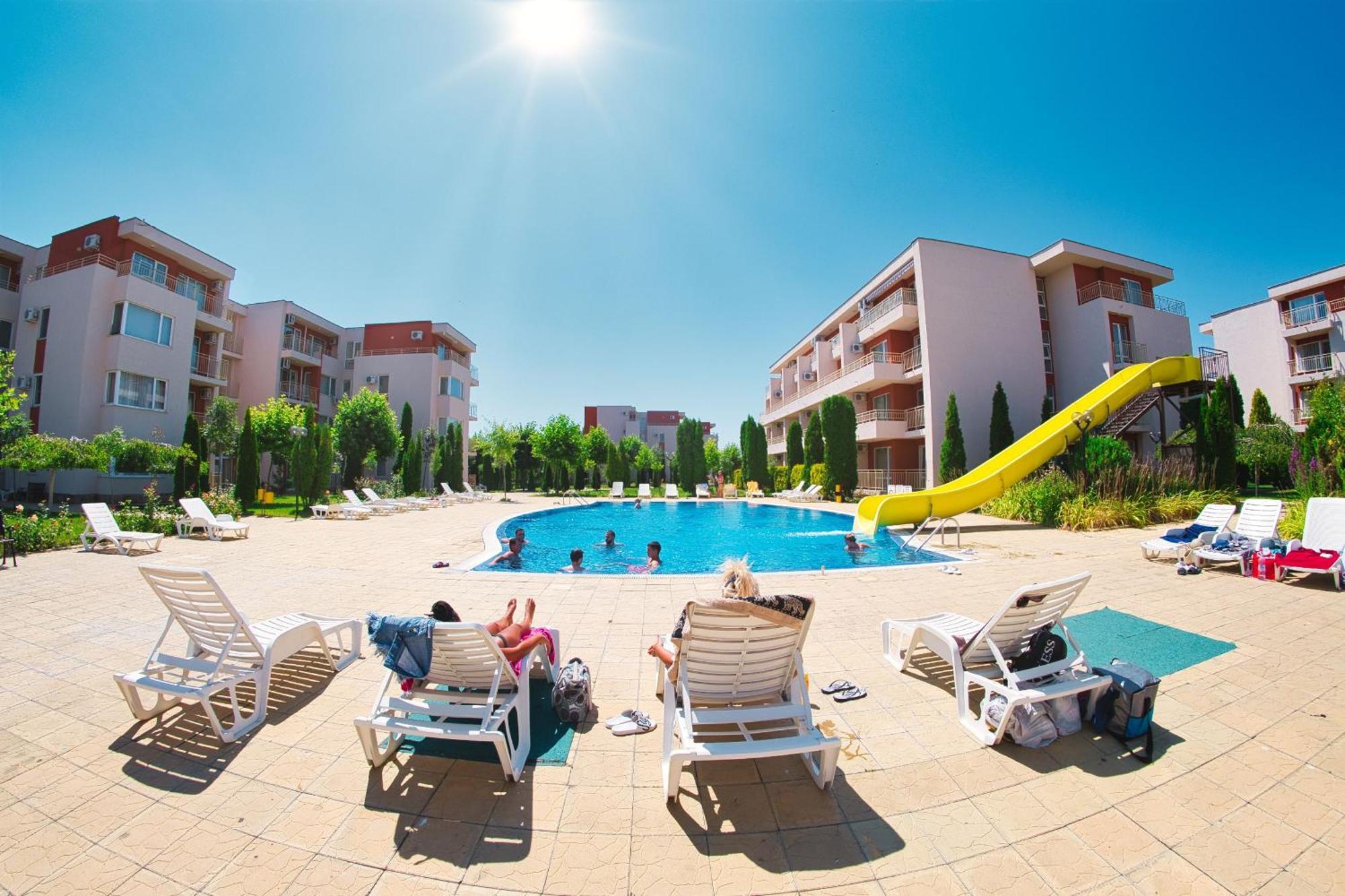 Nessebar And Holiday Fort Apartments Sunny Beach Exterior foto